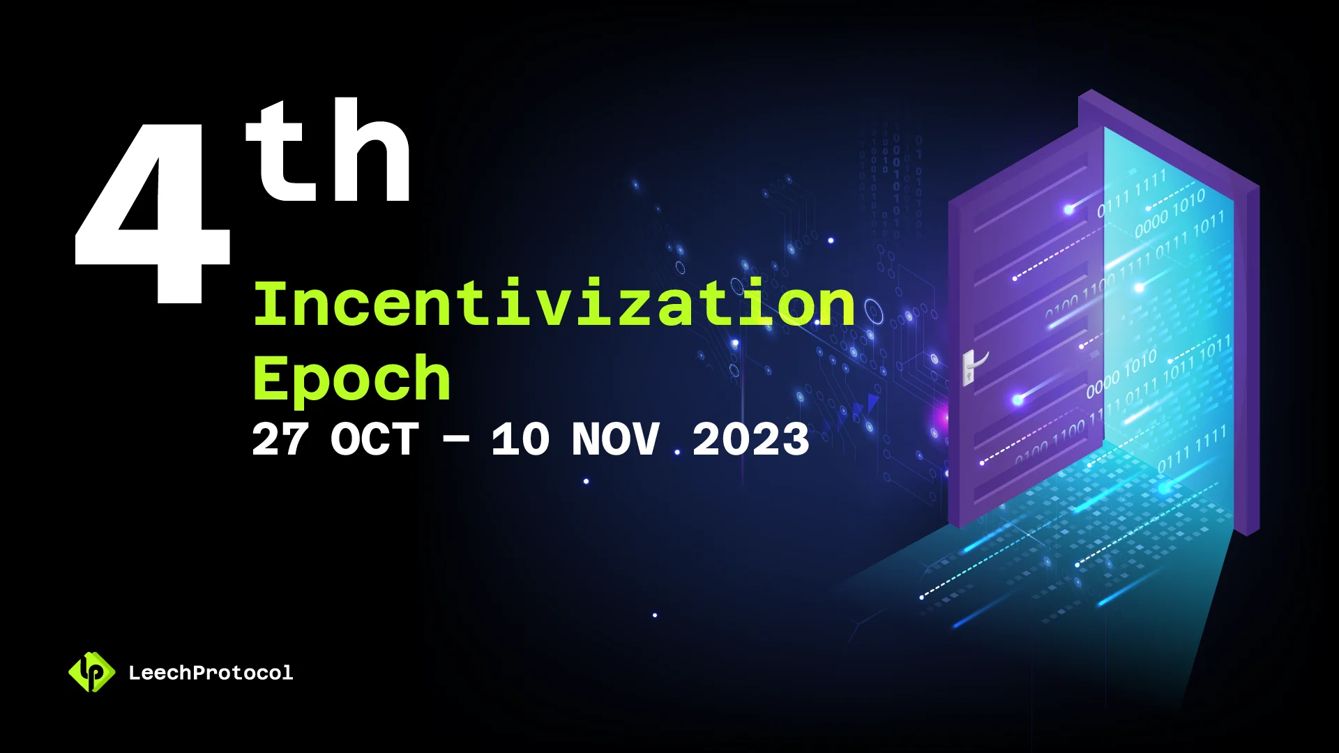 4th Incentivization Epoch Started!